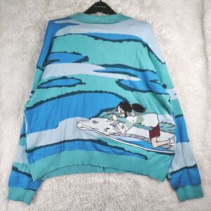 NWT BoxLunch Studio Ghibli Spirited Away Chihiro & Haku Scenic Cardigan 3XL